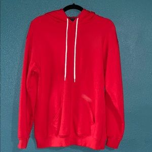 Basic red hoodie